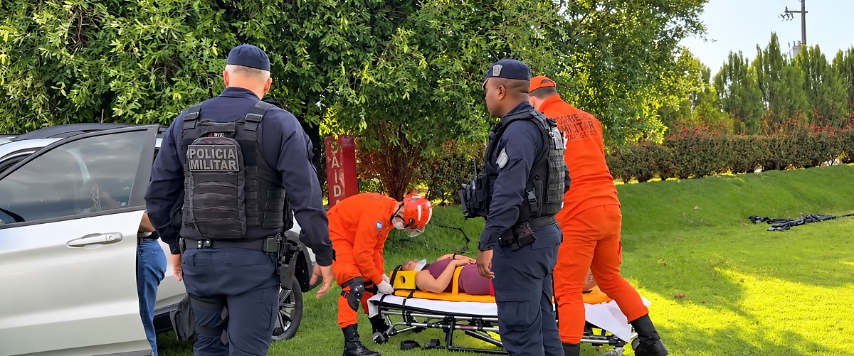 Homem é preso após atropelar esposa em frente a motel em Sorriso, MT