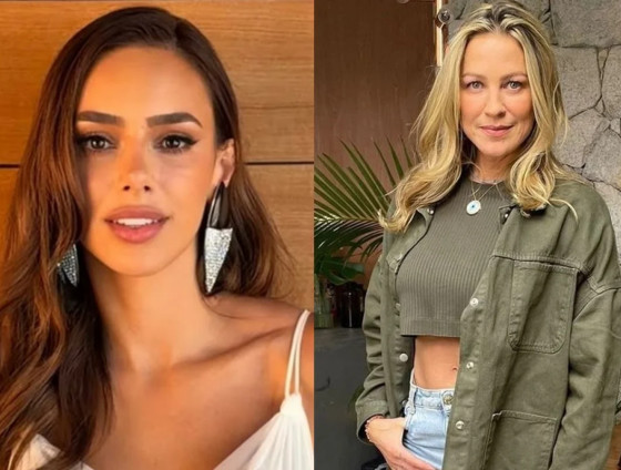 Bruna pediu que Luana não envolvesse sua família nas críticas dirigidas ao jogador e respondeu com uma série de ataques nas redes sociais.