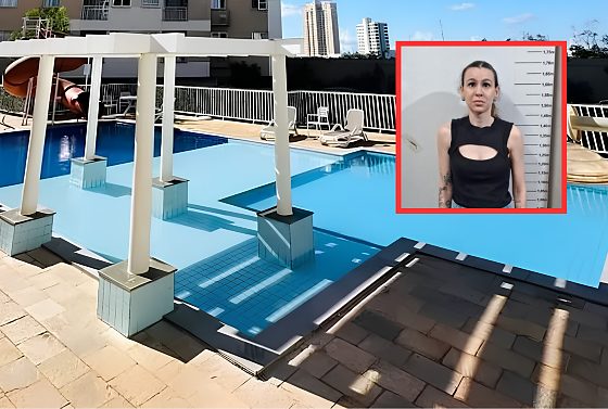 Camylla Cristina da Silva Maggi Scheffer, de 25 anos, foi presa em flagrante por abandono de incapaz