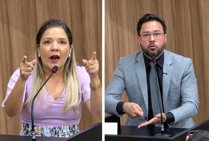 Vereadores trocam ofensas na tribuna da Câmara de Várzea Grande durante debate sobre projetos de lei da prefeitura