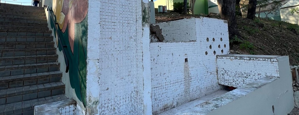 Águas Cuiabá revitaliza chafariz do Museu da Caixa d’Água Velha