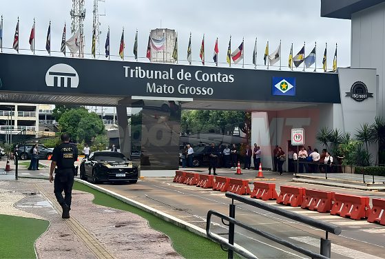 PF faz buscas em gabinetes do TCE-MT e expediente é suspenso