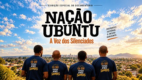 Documentário “Nação Ubuntu – A Voz dos Silenciados” será exibido no dia 4 de novembro.